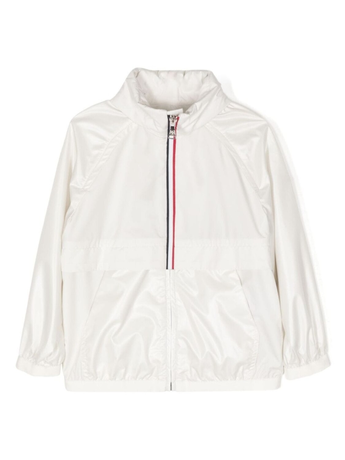 

Бомбер с высоким воротником Moncler Enfant, белый