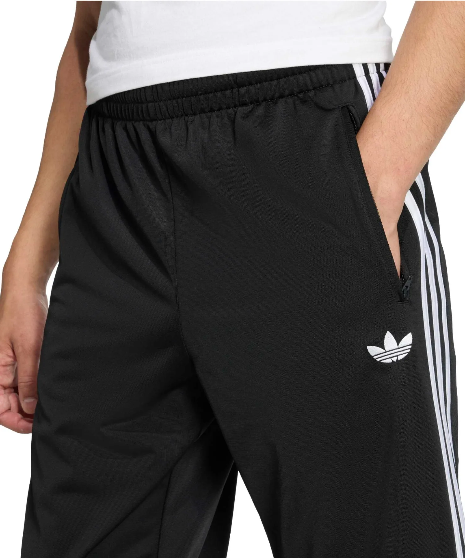 Мужские спортивные брюки adidas FIREBIRD TRACK PANTS чёрные — фото 3