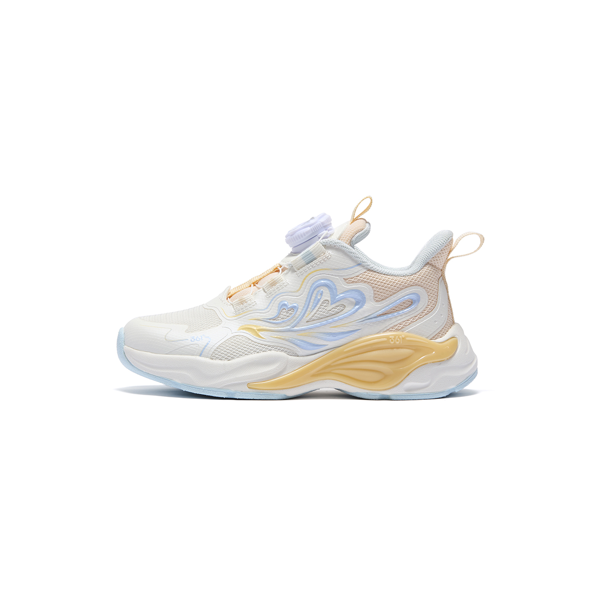 

Детские повседневные туфли Kids 361°KIDS, белый/персиковый/синий