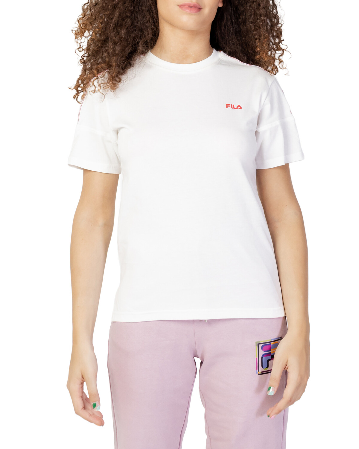 

Футболка женская Fila однотонная, белый