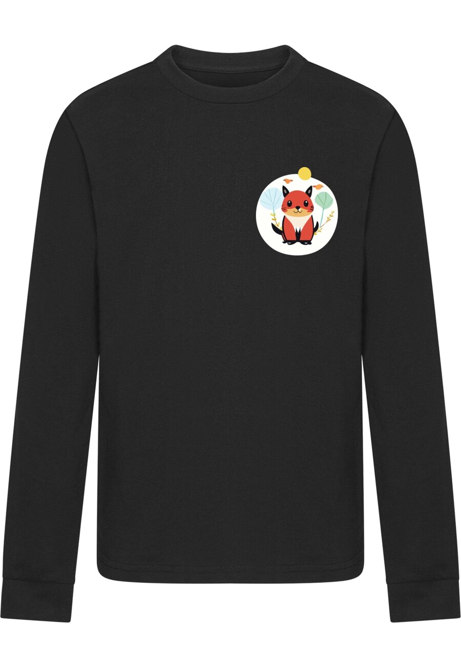 

Рубашка Merchcode Cute Fox, черный