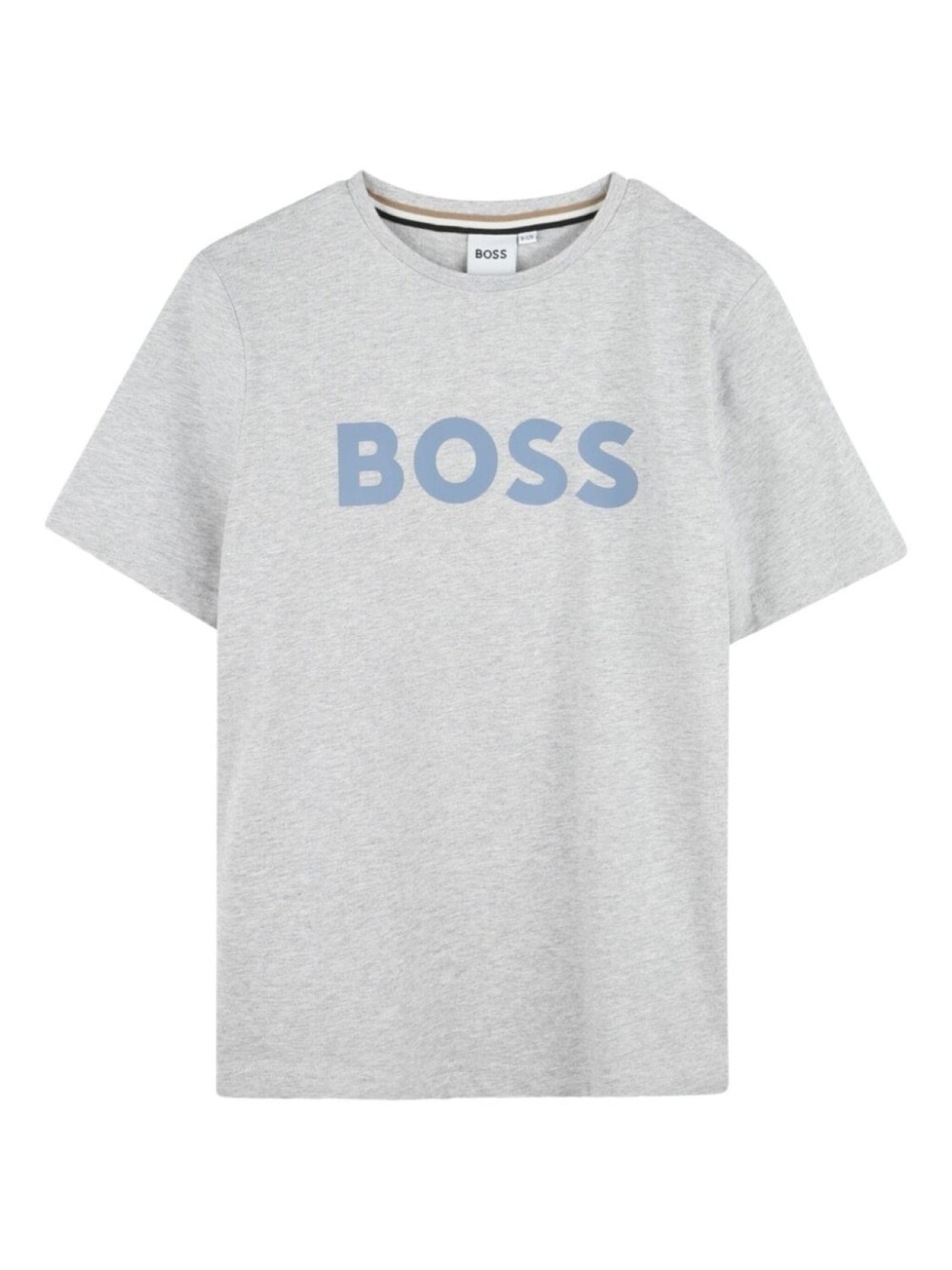 

BOSS Kidswear футболка с логотипом, серый