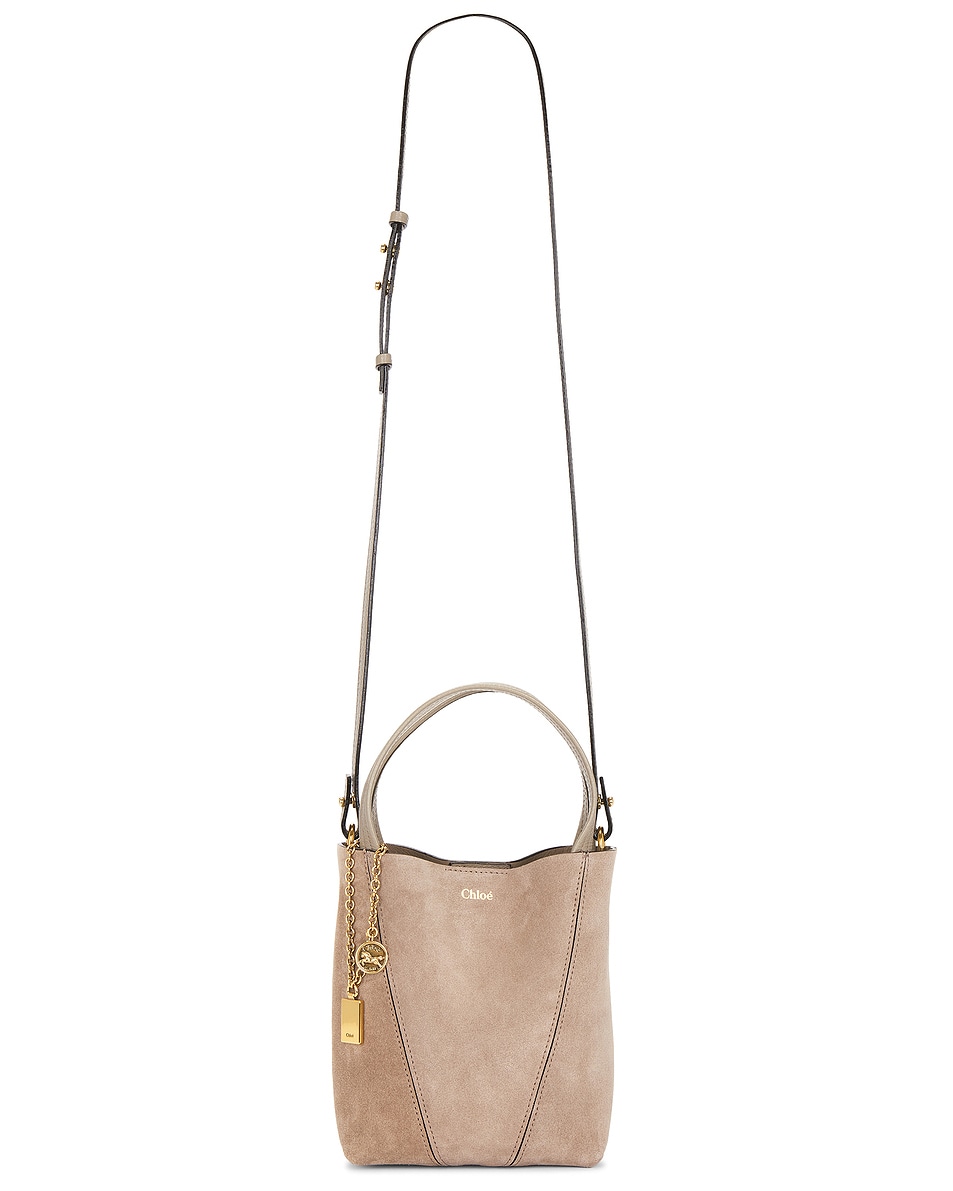 

Сумка Chloe Spin из замши Chloe, Motty Grey