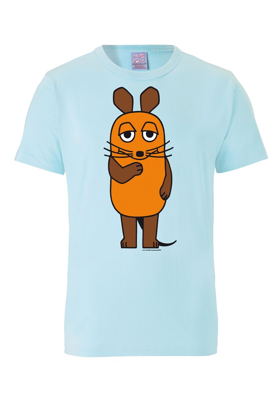 

Футболка LOGOSHIRT Shirt Die Sendung mit der Maus, светло-синий