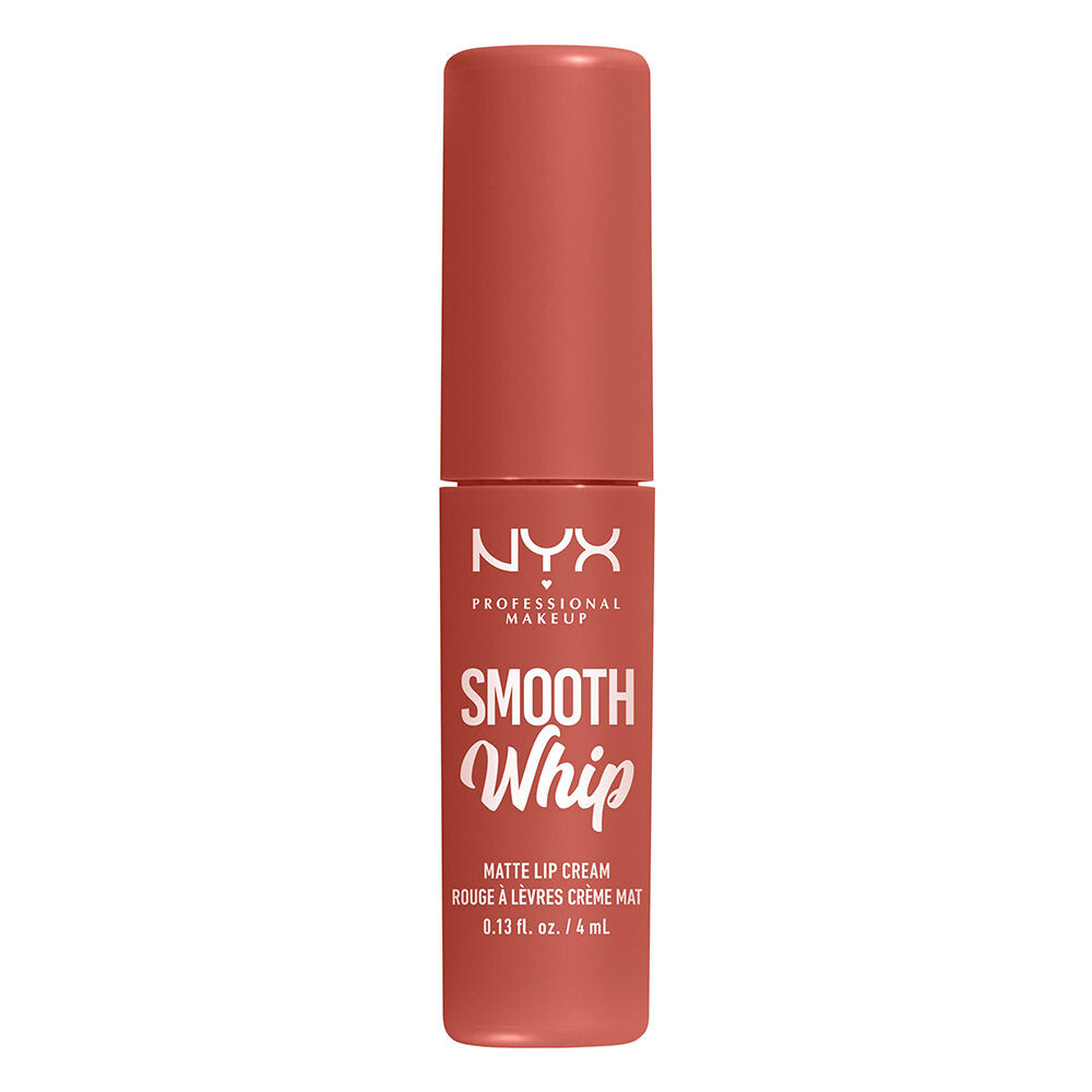 Губная помада Smooth whipe matte lip cream Nyx professional make up, 4 мл, teddy fluff — фото 3