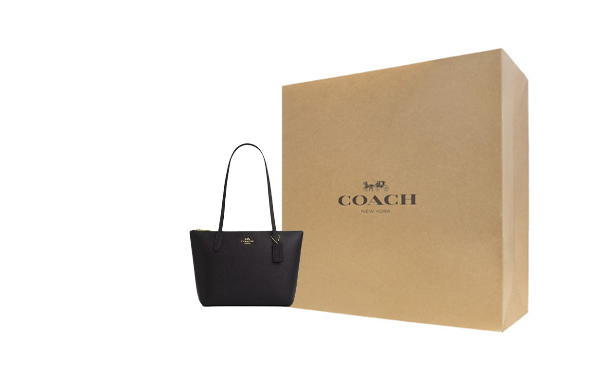 

COACH Сумка через плечо из переработанной кожи