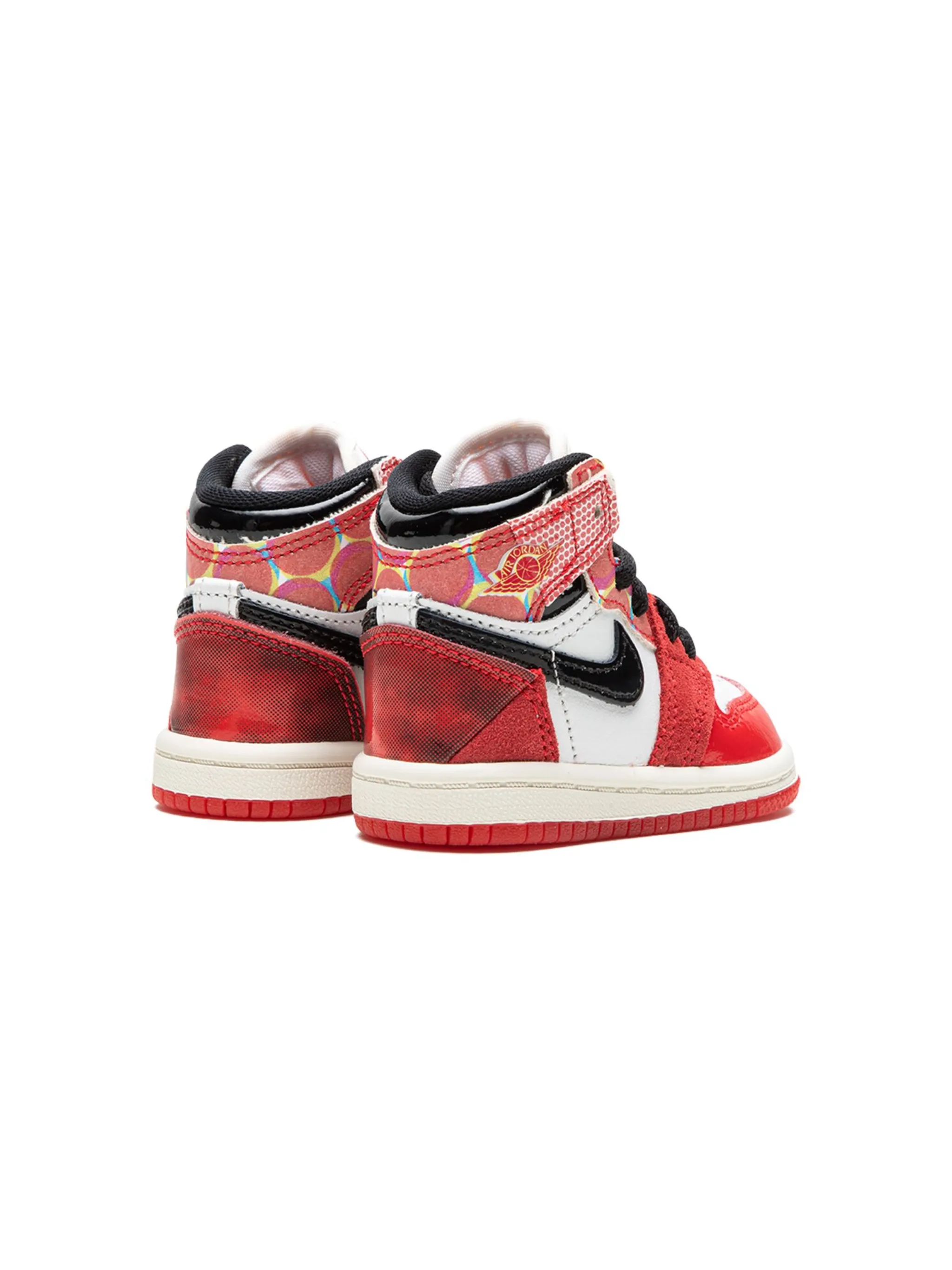 Кроссовки Air Jordan 1 из коллаборации с Spider-Man Across the Spider-Verse Jordan Kids, белый — фото 2