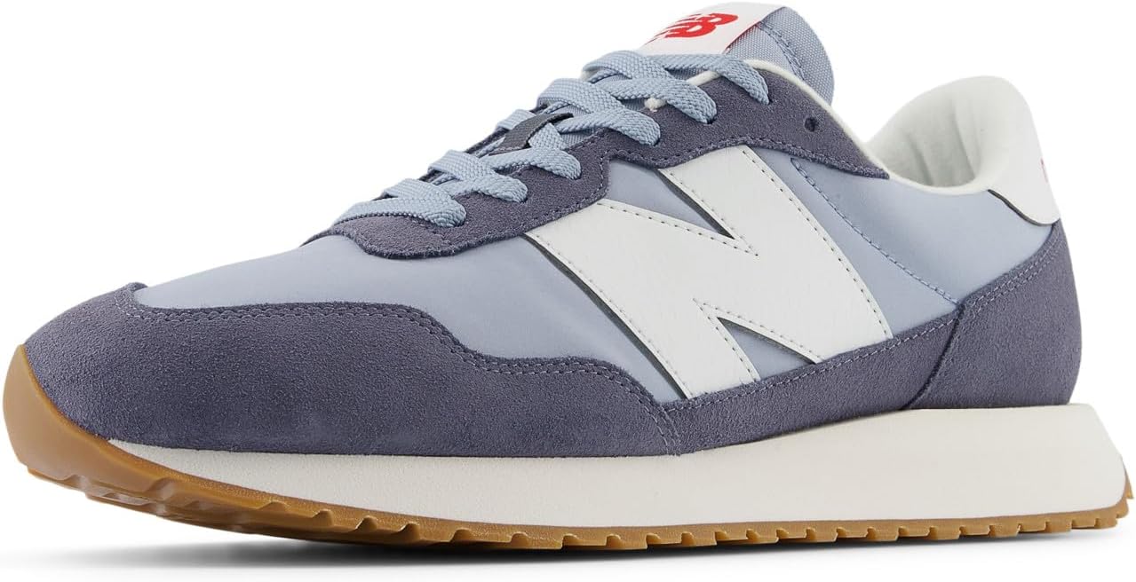 

Мужские кроссовки для бега по шоссе New Balance 237 V1 Classic, белый/серый