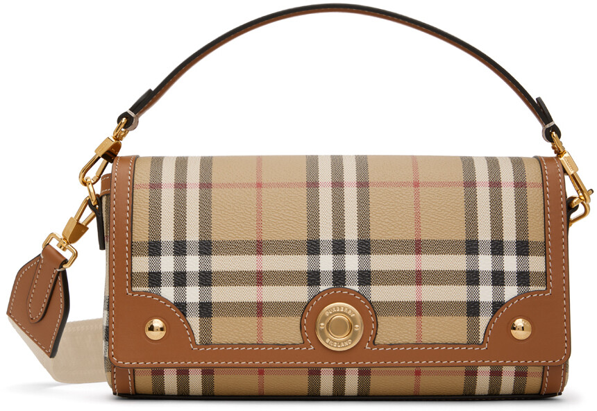 

Бежевая сумка для денег Burberry