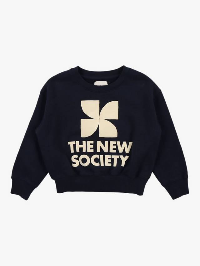 

Детский джемпер с космическим принтом The New Society, Navy