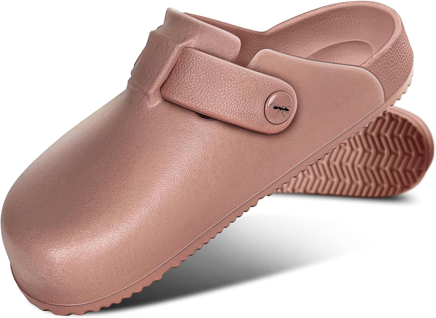 

Женские сабо KEMISANT, комфортные мюли, сандалии, тапочки, обувь для медсестры и сада, унисекс для мужчин, с амортизацией и поддержкой, Pale Brush6257