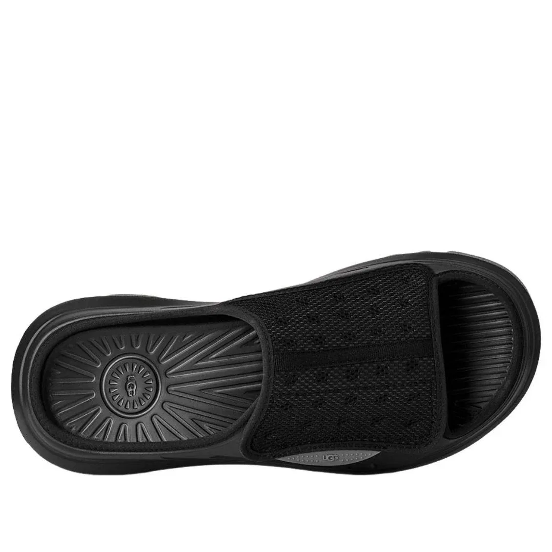 Шлепанцы UGG PeakMod Slide 'Black' 1175194-BLK, черный — фото 4