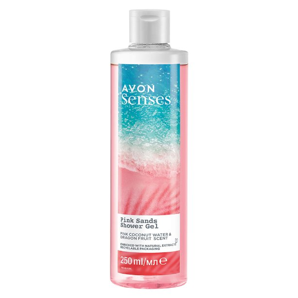 

Avon, Гель для душа, Pink Sands Coconut Pitahaya, 250 мл