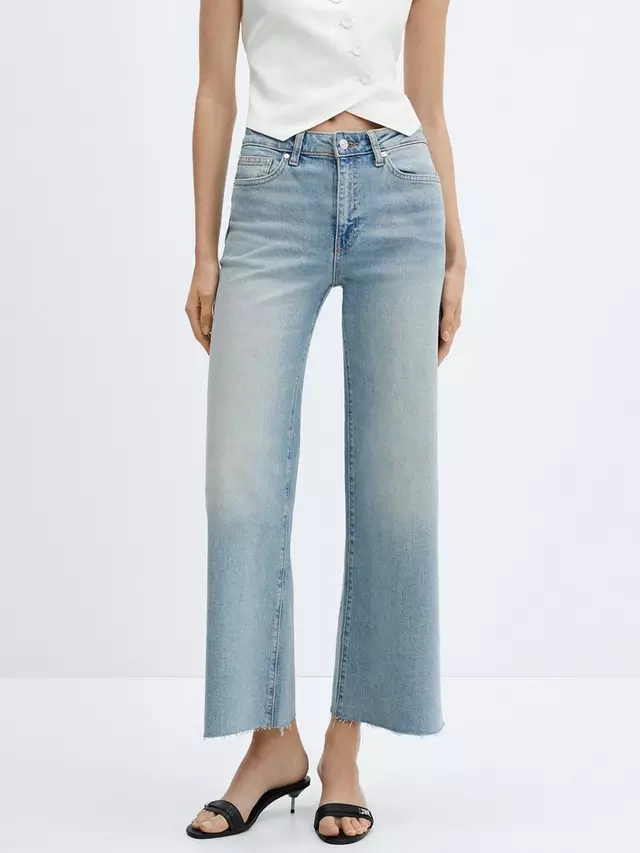 

Джинсы Mango Sharon Culotte, цвет open/blue