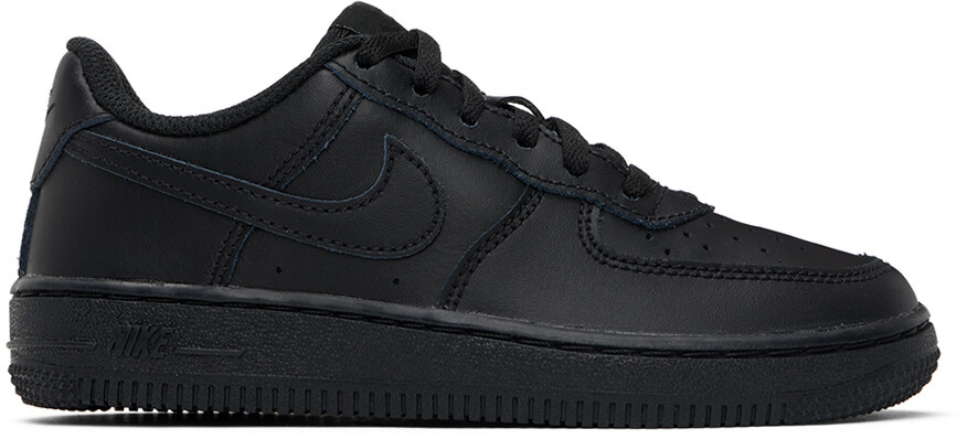 

Kids Black Force 1 LE Little Kids Кроссовки Черный/Черный Nike