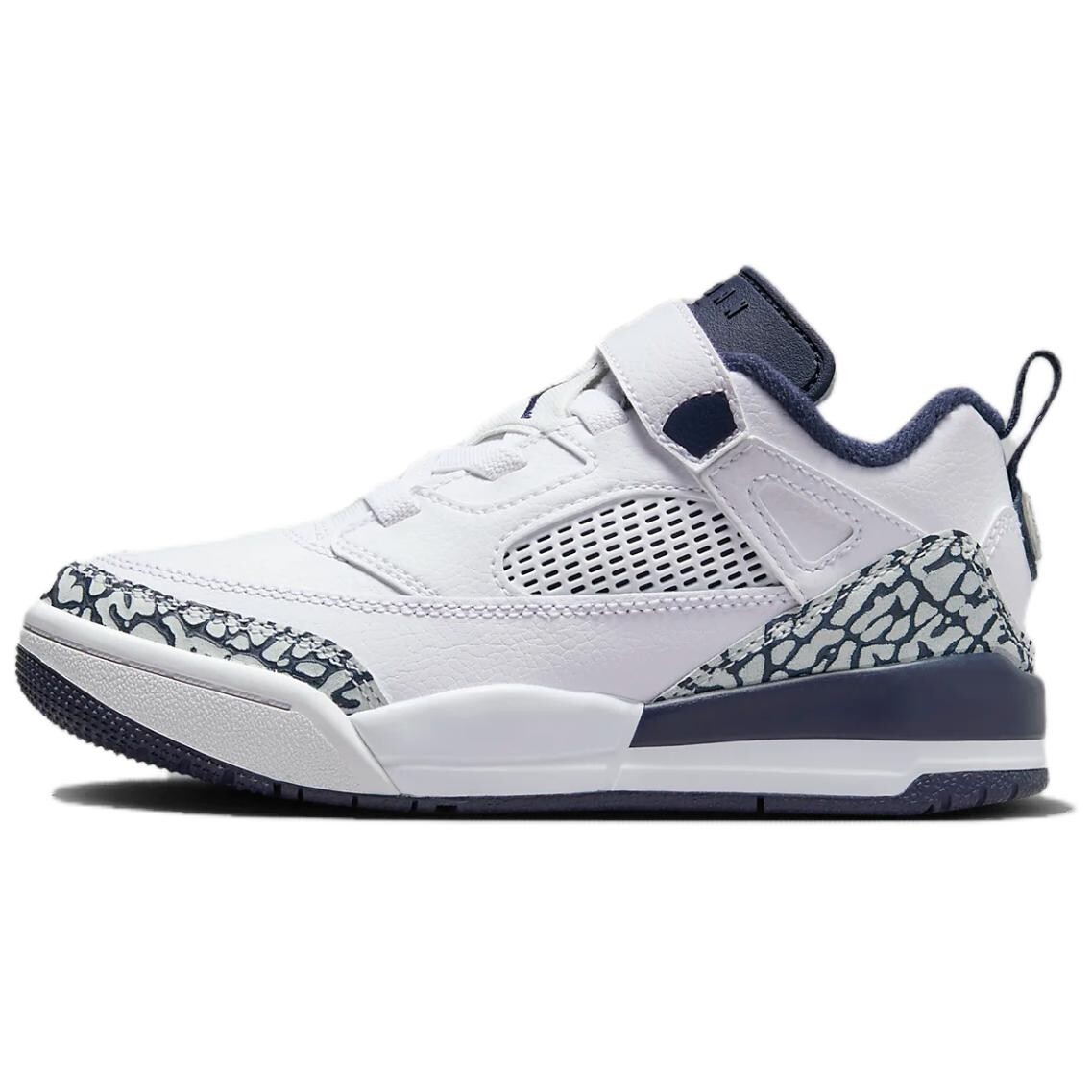 

Баскетбольные кроссовки Spizike Kids PS Low-top белые/синие Jordan, белый/синий