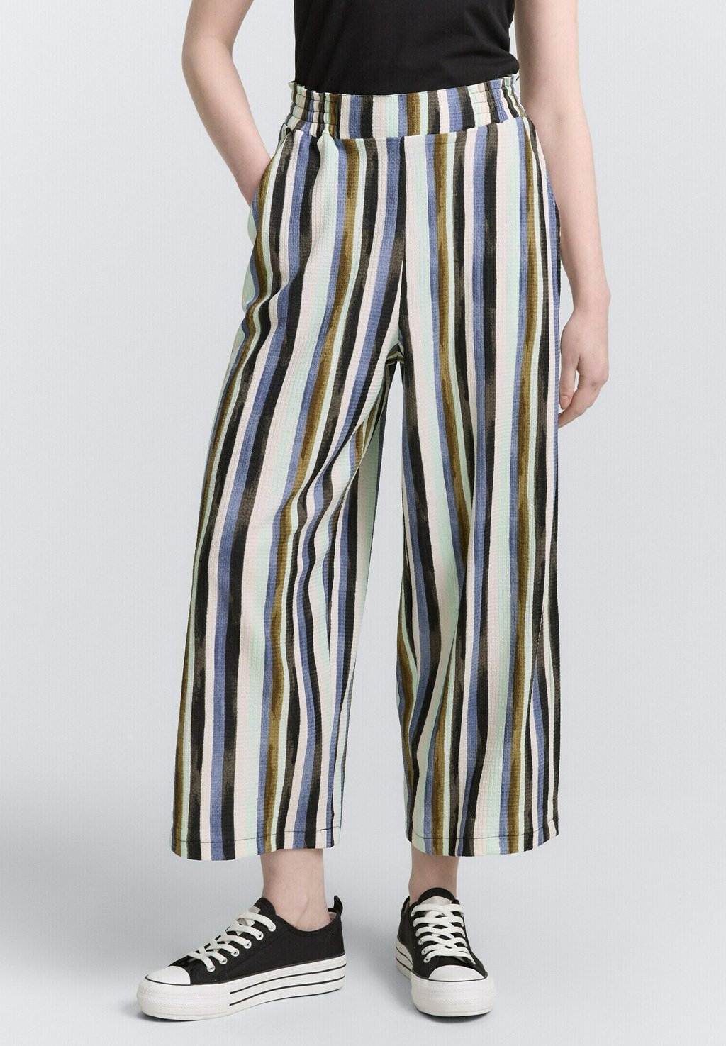

Брюки HIGH WAIST CULOTTE TOM TAILOR DENIM, кремовый