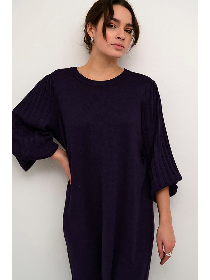 

Kaffe Платье-толстовка "Alone" фиолетового цвета