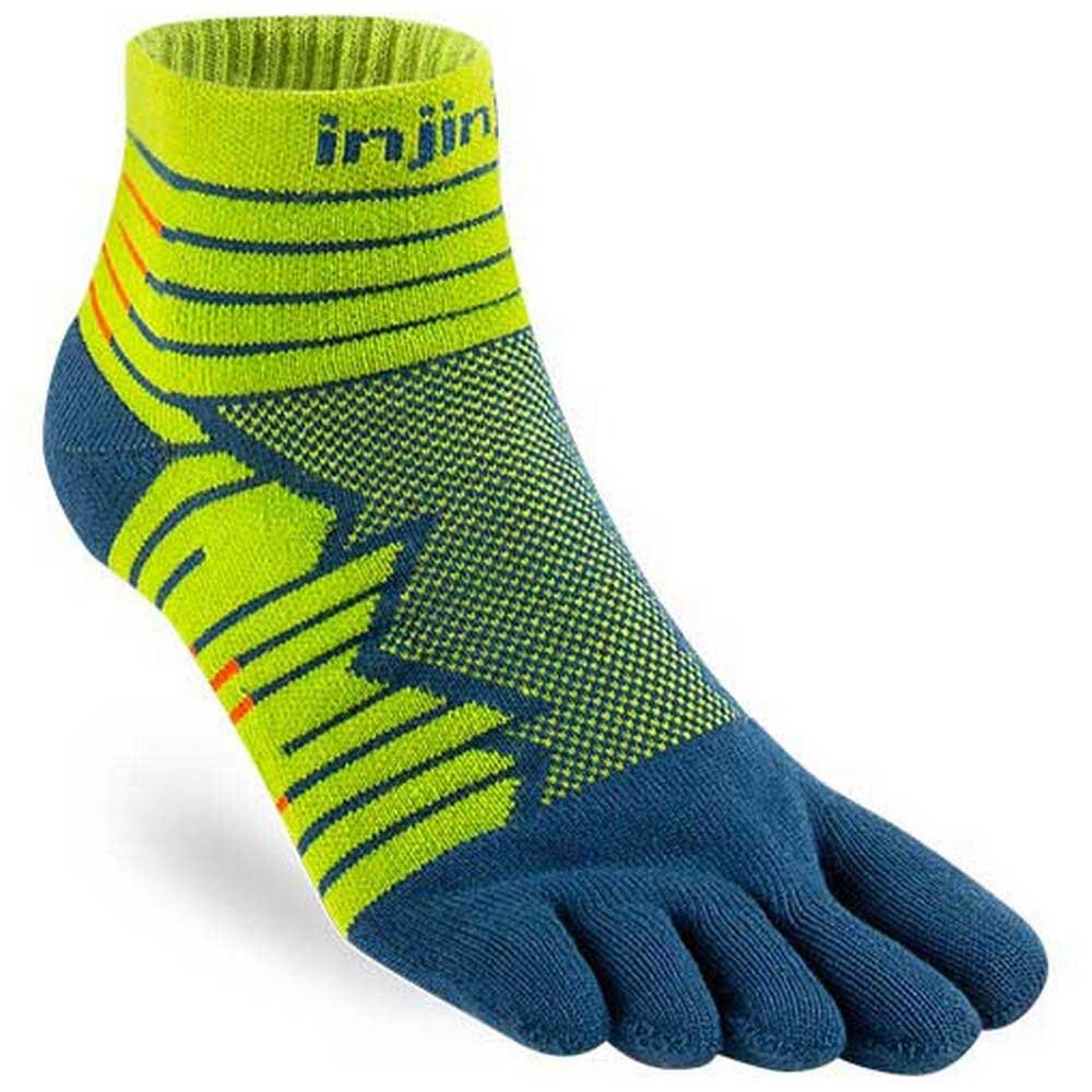 

Носки Injinji Ultra Run Mini-Crew, желтый