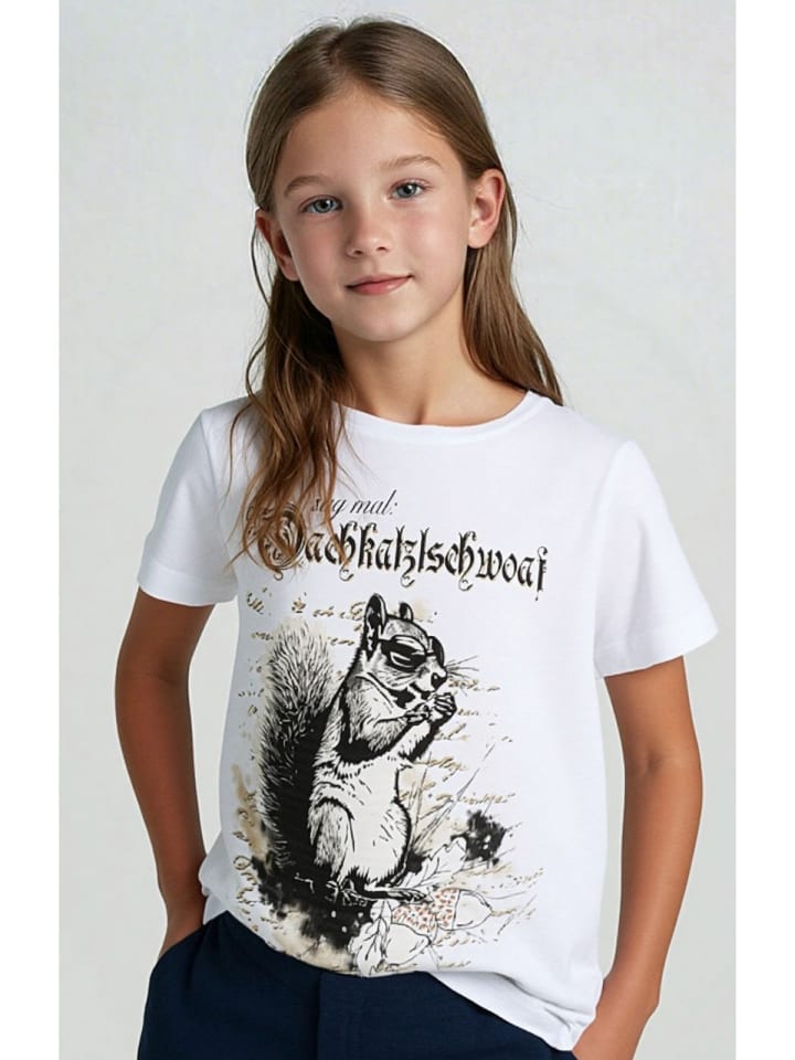 Футболка DORLE KIDS белого цвета Hangowear — фото 3