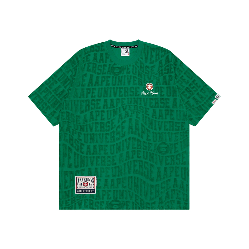 

Футболка мужская Aape, зелёная GRX