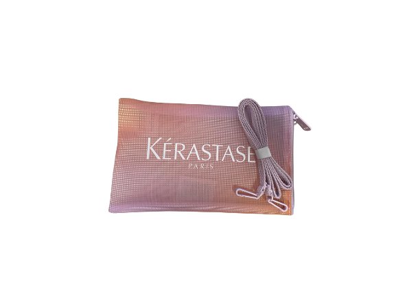 

Kerastase, маленькая мини-сумка, косметичка, прозрачная, пастельная