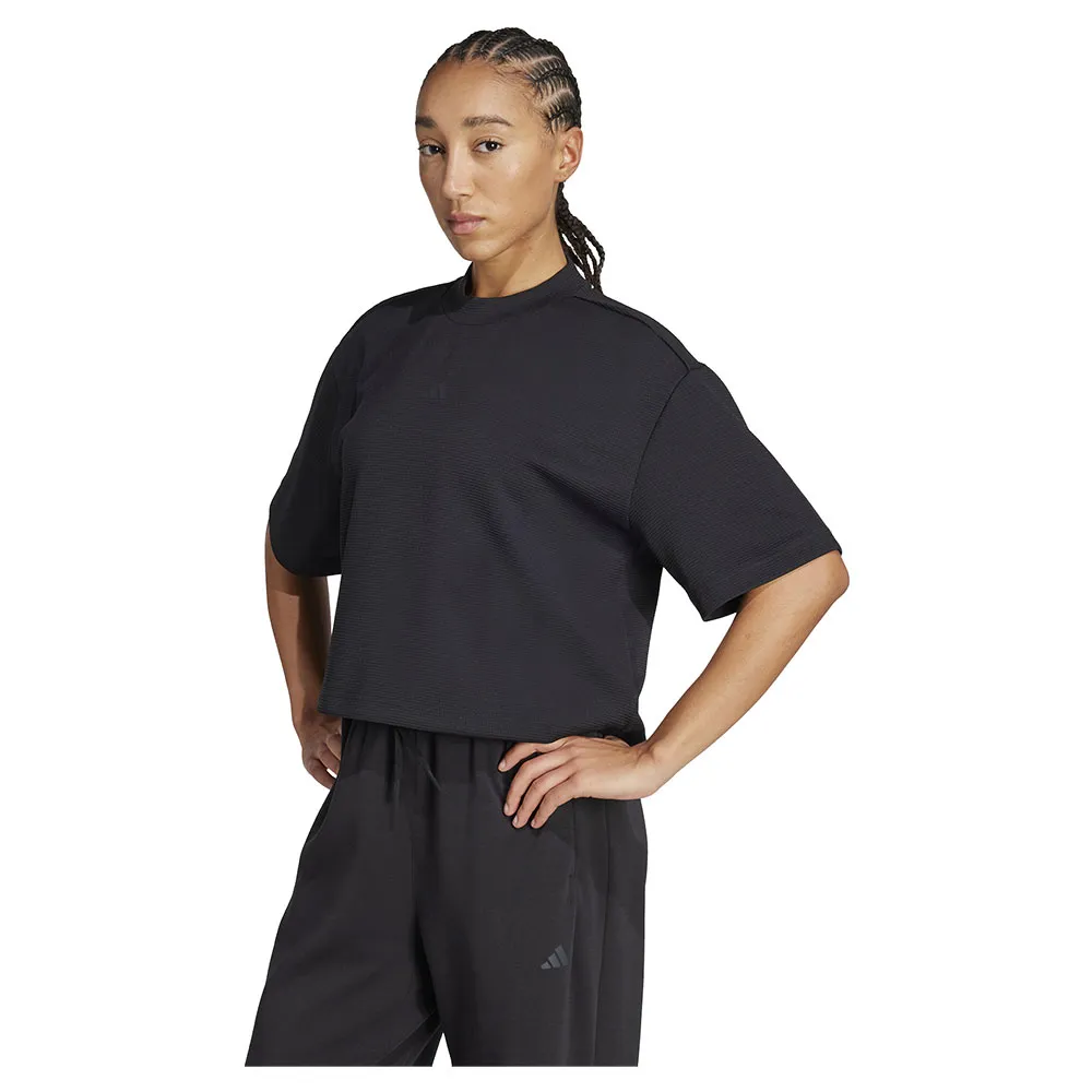 

Футболка с коротким рукавом adidas Yoga Motion Waffle, черный