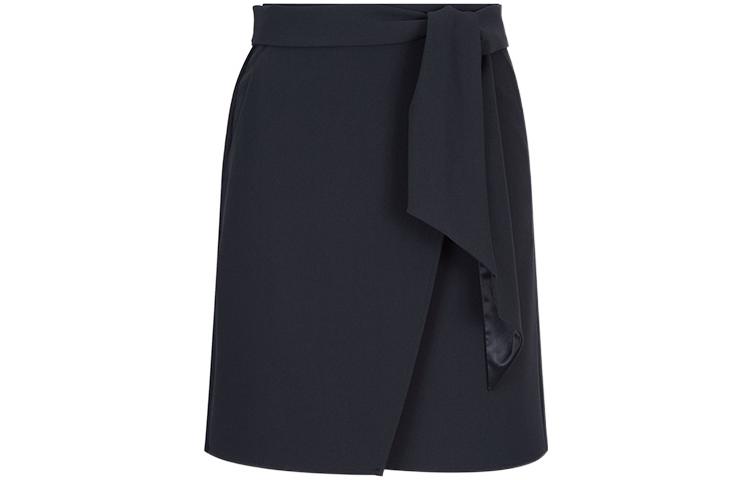 EMPORIO ARMANI SS22 Повседневные короткие юбки Women's Navy Blue — фото 3