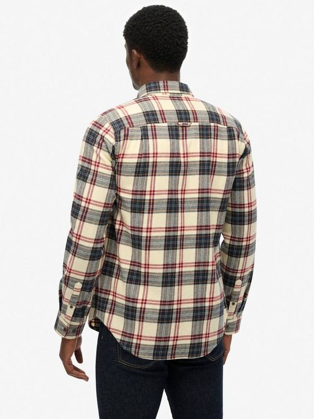 Органическая хлопковая рубашка в клетку Regular Fit Superdry, Peyton — фото 2