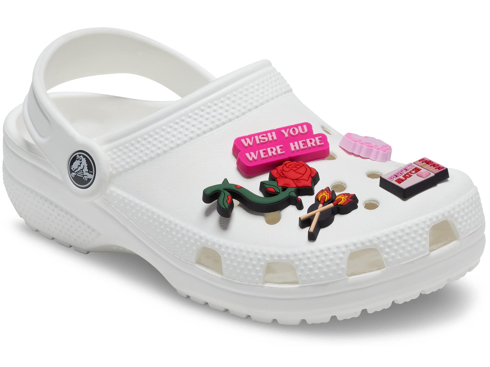Сандалии Unisex Crocs Jibbitz Holiday Packs, цвет Valentines Girly 5-Pack — фото 3