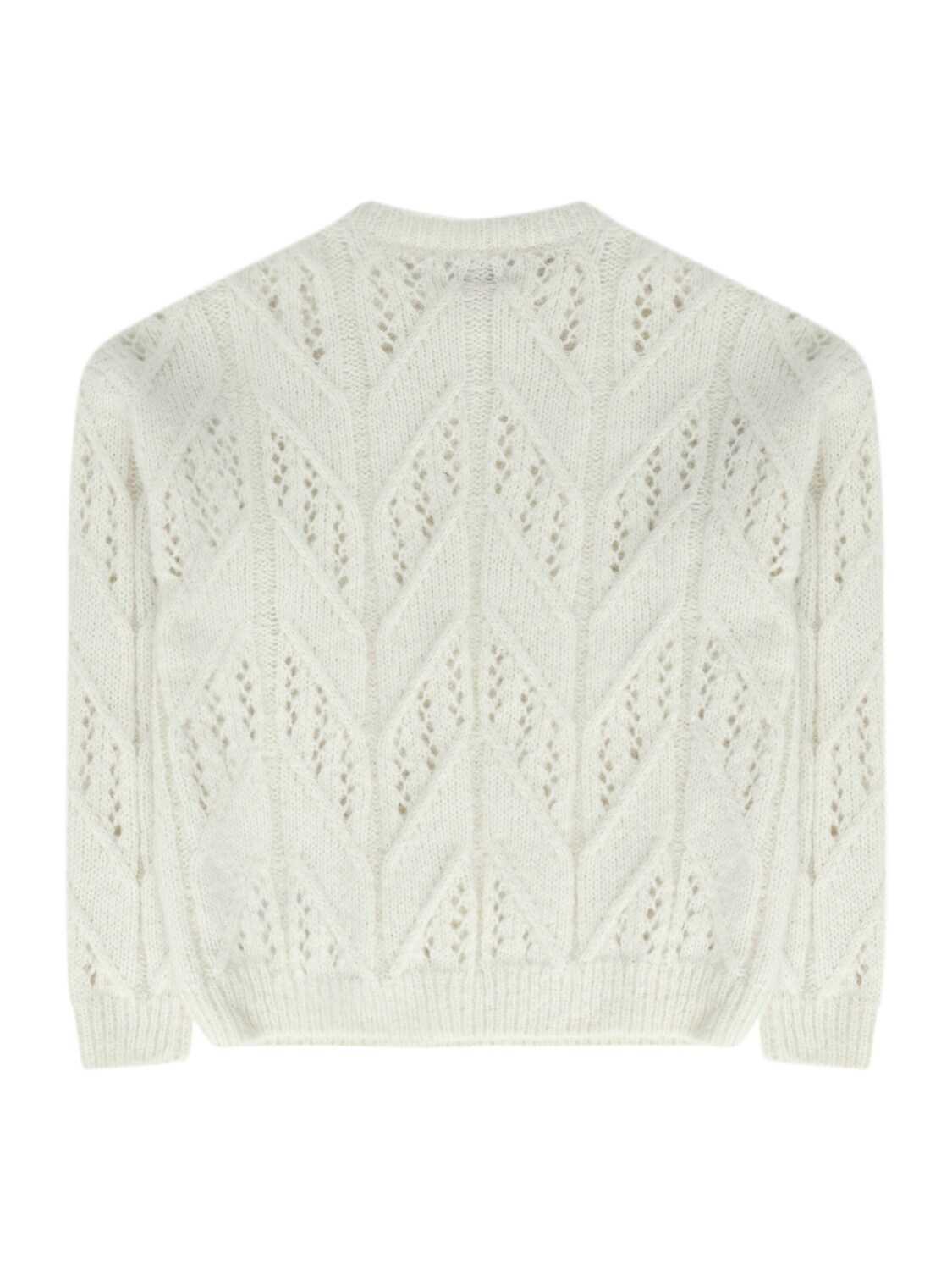 Vero Moda Girl Свитер 'Vmblueberry' в цвете Cream — фото 2