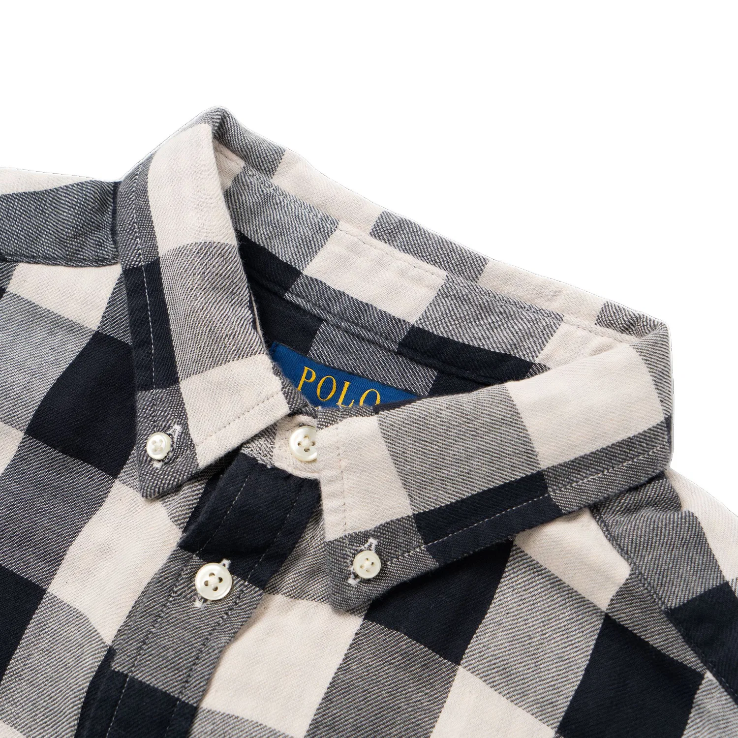 Повседневная рубашка для детей Polo Ralph Lauren Black White — фото 4