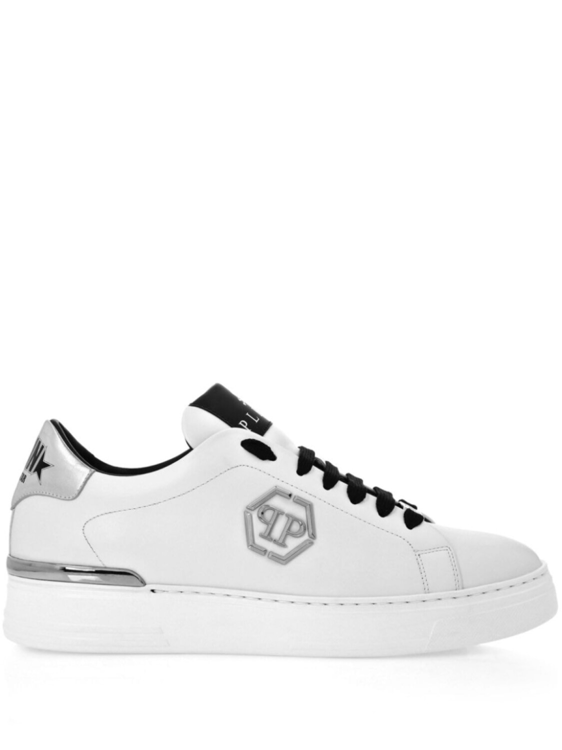 

Philipp Plein шестиугольные кроссовки, белый