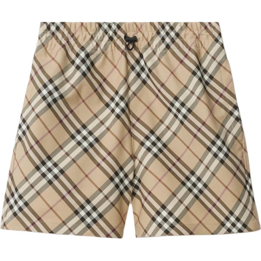 Шорты Burberry Vintage Check, летние, коричневый