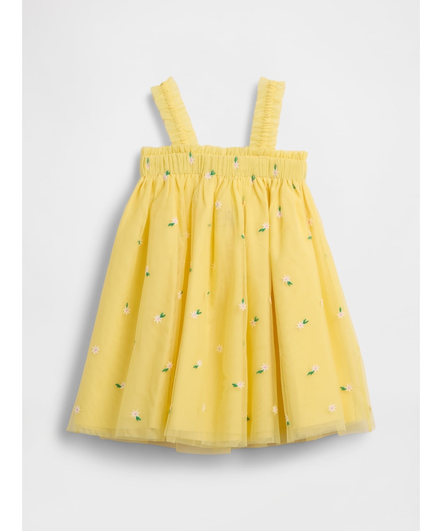 Платье SL EMB TULLE DRS Gap, SPRING_YELLOW — фото 2