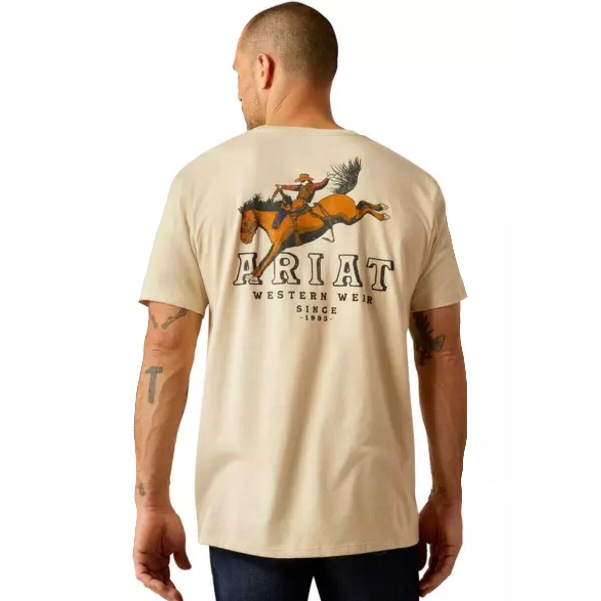 

Футболка в стиле вестерн Ariat, цвет natural