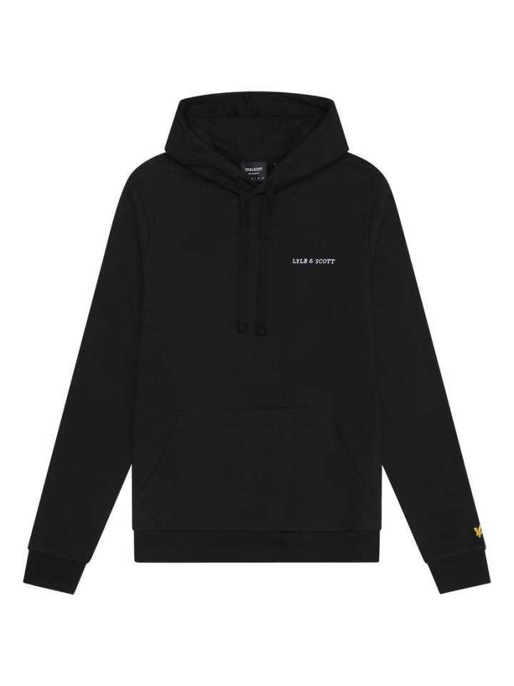 

Толстовка Lyle & Scott, черный/белый