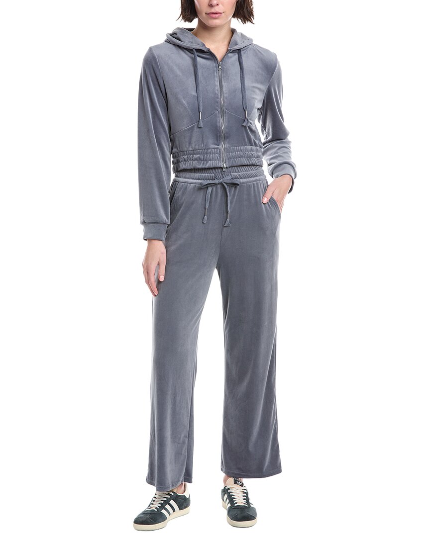 

Комплект MARION из 2 предметов: широкие брюки и худи, серый