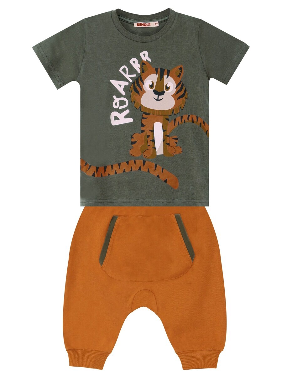

Спортивный костюм Denokids Tracksuit Roar Tiger, хаки