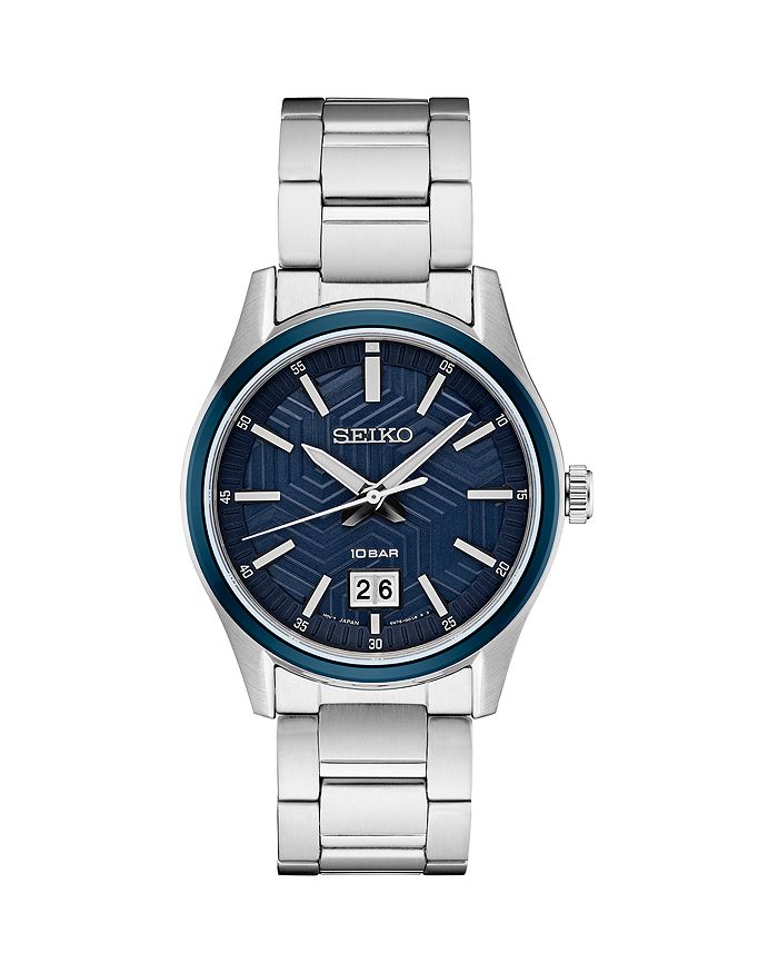 

Часы Essentials, 40 мм Seiko Watch, серебряный