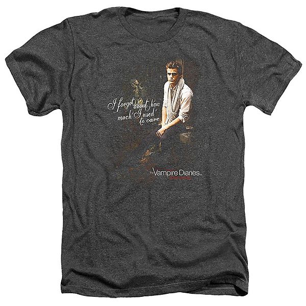 

Футболка взрослая Heather Vampire Diaries I Used To Care Licensed Character