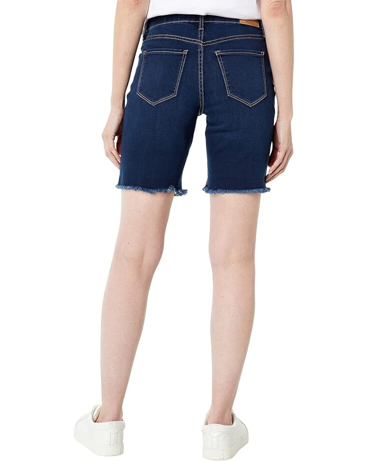 

Шорты U.S. POLO ASSN. 7" Mid-Rise Stretch Denim Bermuda in Dark Enzyme Wash, цвет Dark Enzyme Wash