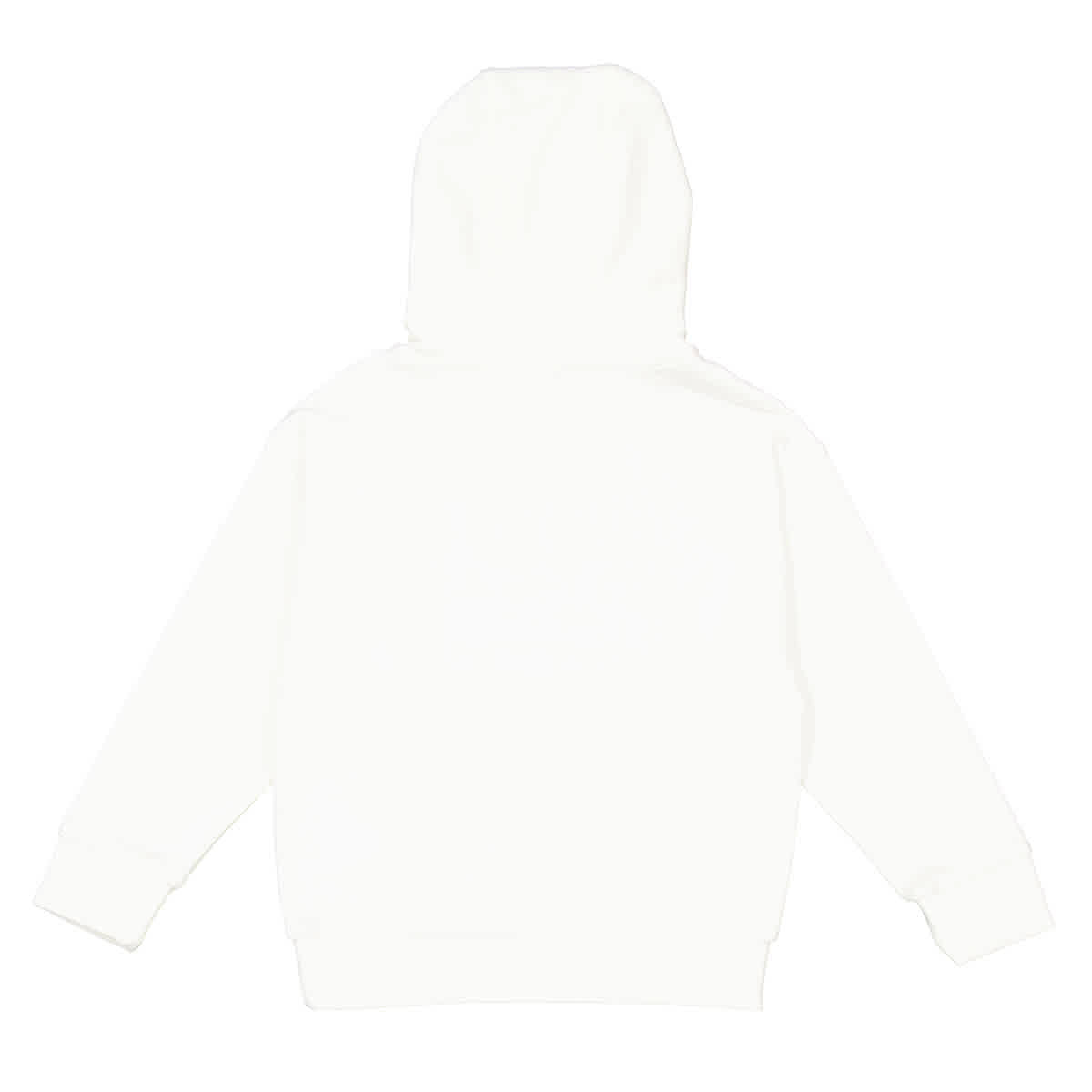 Молодежная футбольная толстовка Versace Kids Club Young Versace, белый — фото 2