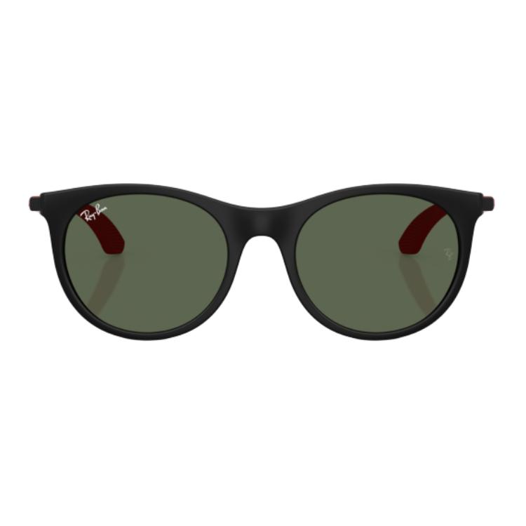 

RayBan Рей Бен Роунд солнцезащитные очки, Matte Black