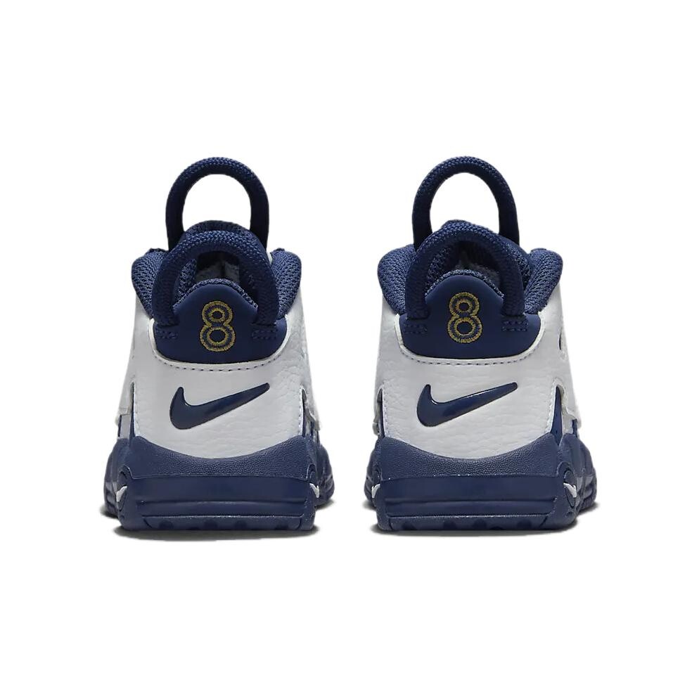 Кроссовки Air More Uptempo Toddler Shoes TD Low-top Белый/синий Nike, белый/голубой — фото 4
