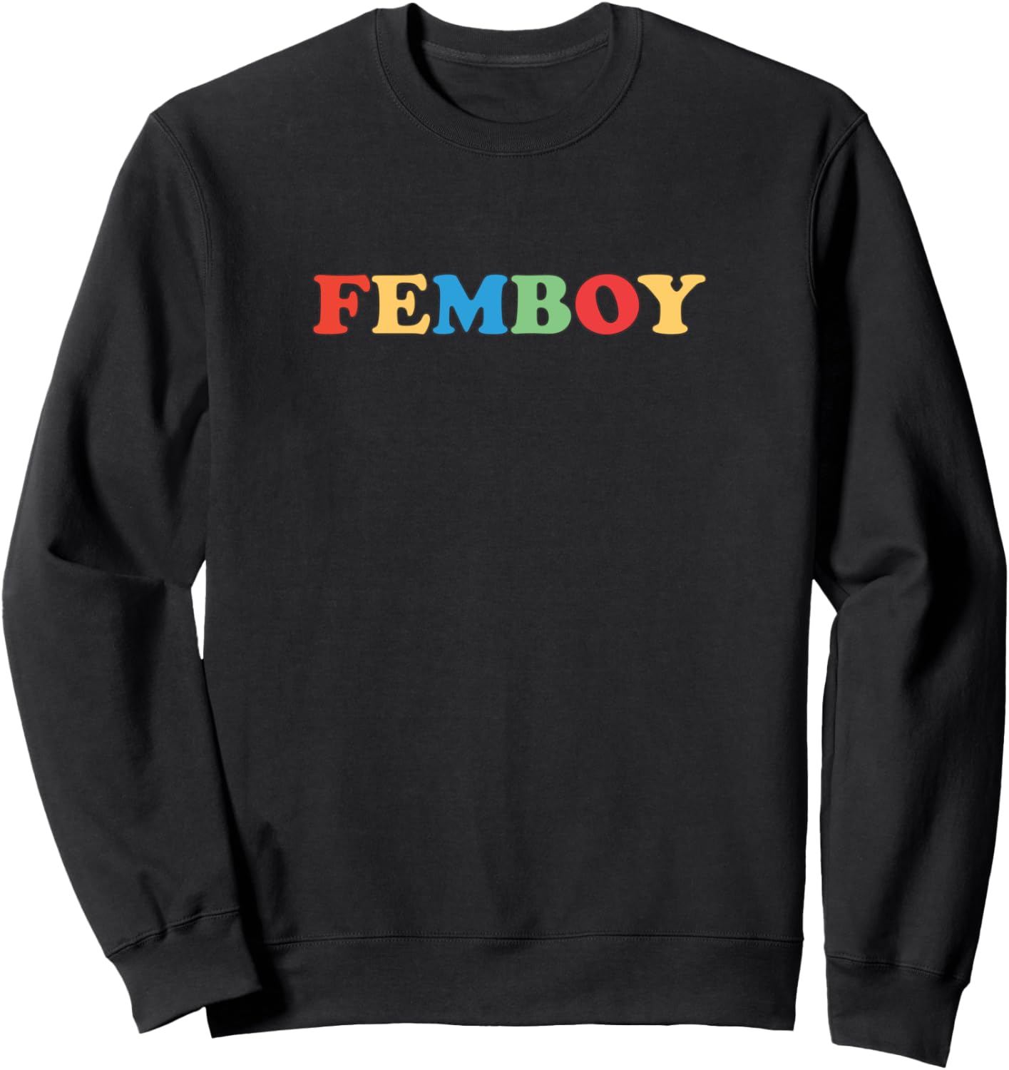 

Толстовка Femboy Rainbow Aesthetic Sissy, черная (black 19-3911tcx), размер S Aesthetic Femboy Clothing & Crossdressing Clothes
