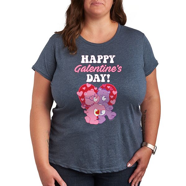 

Футболка с принтом Care Bears Happy Galentine's Day Licensed Character, Heather Blue, Синий, Футболка с принтом Care Bears Happy Galentine's Day Licensed Character, Heather Blue