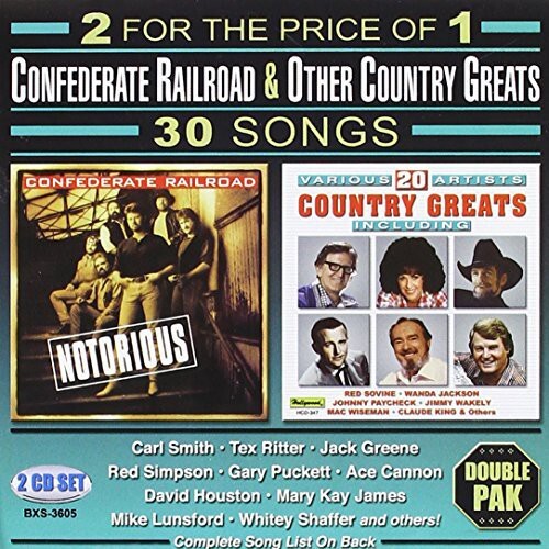 

CD диск Confederate Railroad: 30 Songs