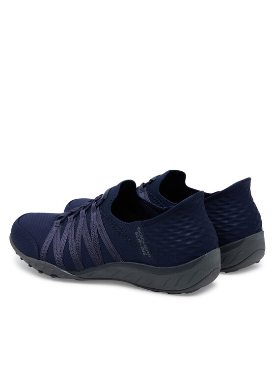 Кроссовки slip-ins: дышите легко - катайтесь со мной Breathe Easy - Roll With Me 100593/NVY Skechers, синий — фото 3