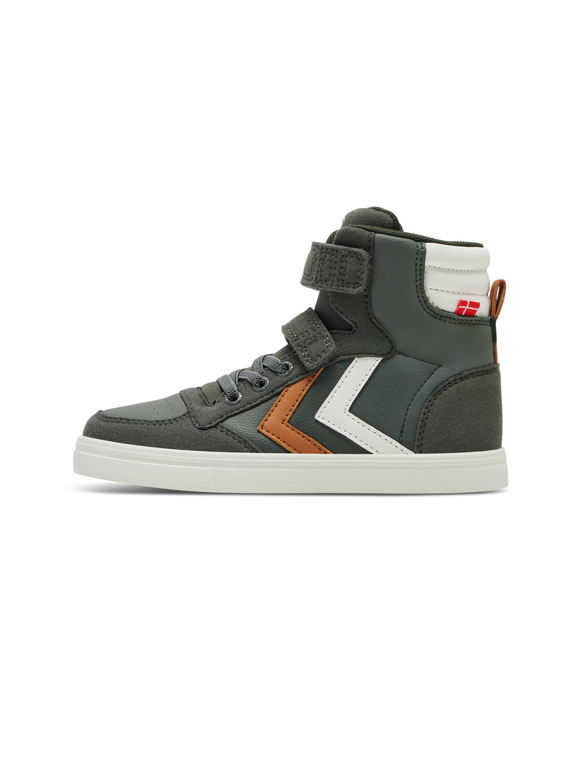 

Высокие кроссовки Hummel High Slimmer Stadil Leather High Jr, цвет FOREST NIGHT